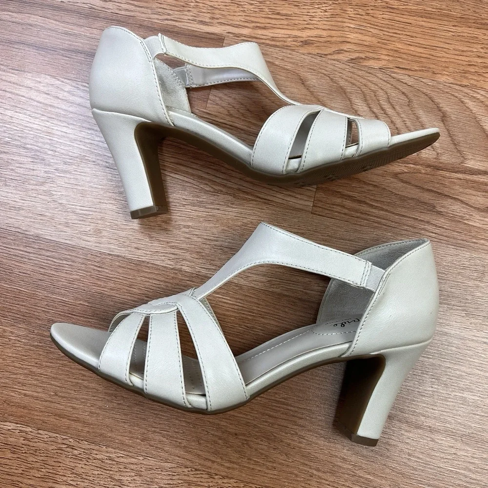 LifeStride Caramel Women's High Heels in‎ Almond Size 8 NEW